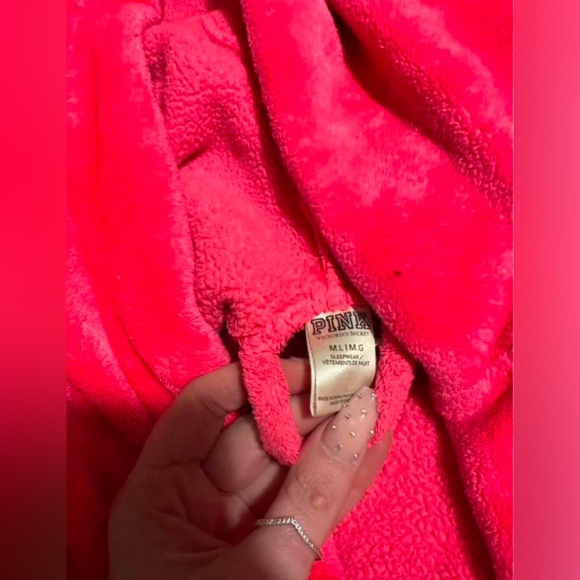 2/$20 PINK Short Robe - Picture 3 of 5